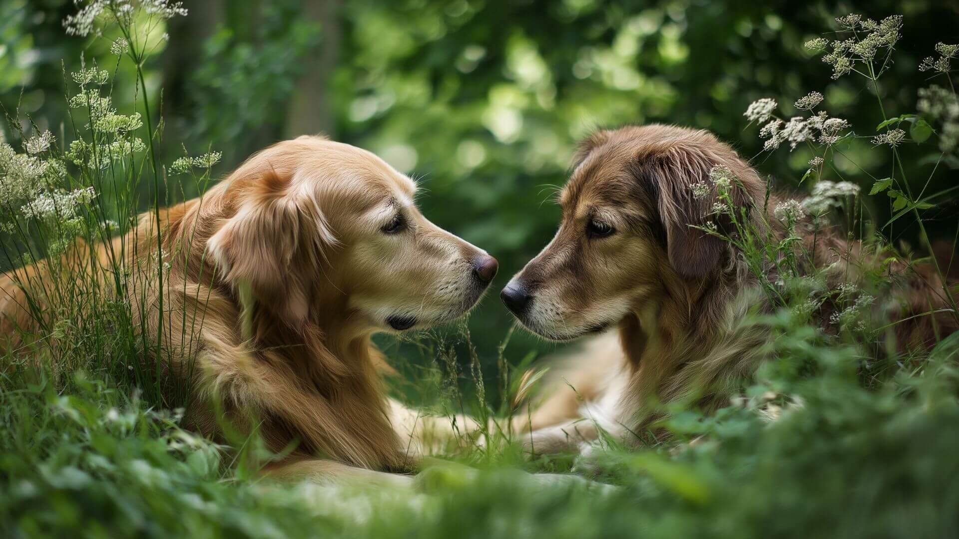 Golden Retriever looking happy - Find your perfect dog companion on Petmeetly
